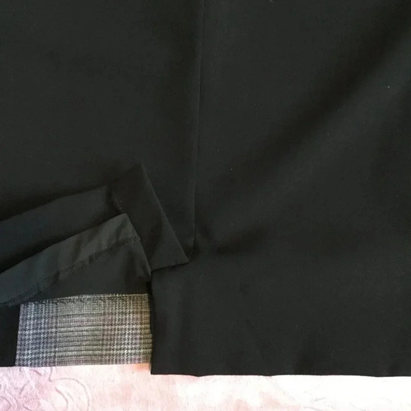 White House Black Market  Bodycon dress back gray purble chic Sz 14 - Picture 10 of 10